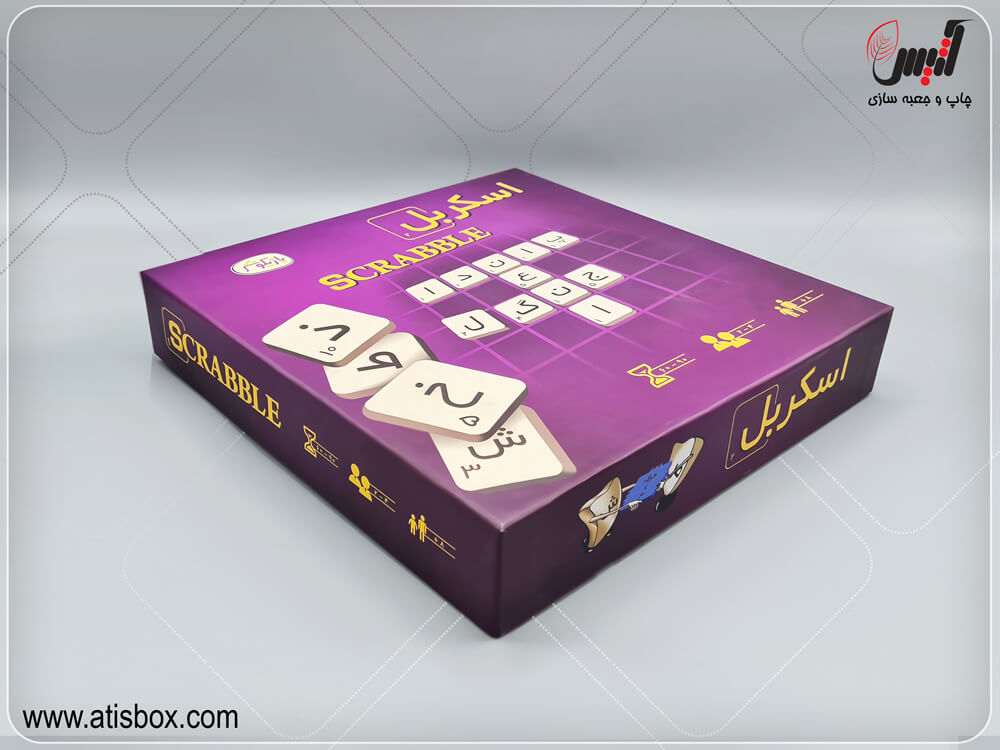جعبه هارد باکس بازی فکری اسکربل