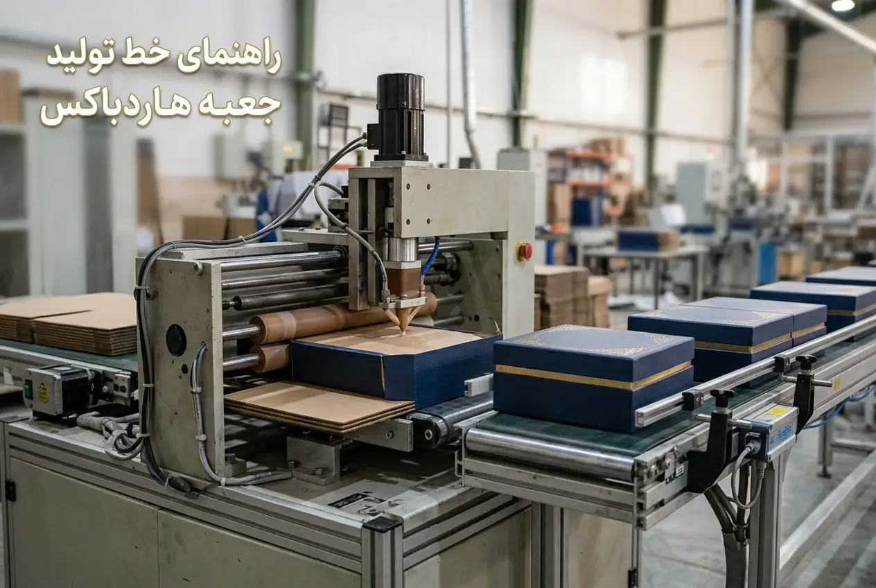 راهنمای خط تولید جعبه هاردباکس